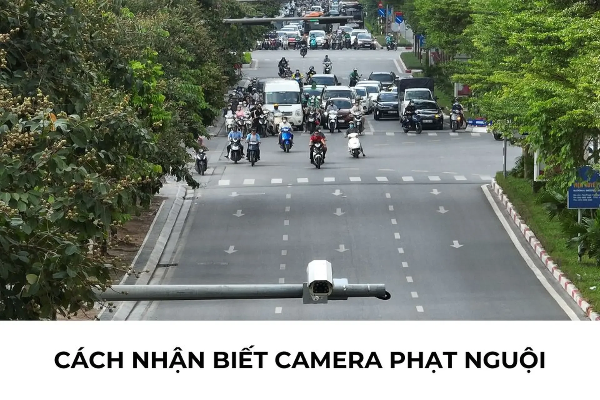 Tổng hợp những cách nhận biết camera phạt nguội