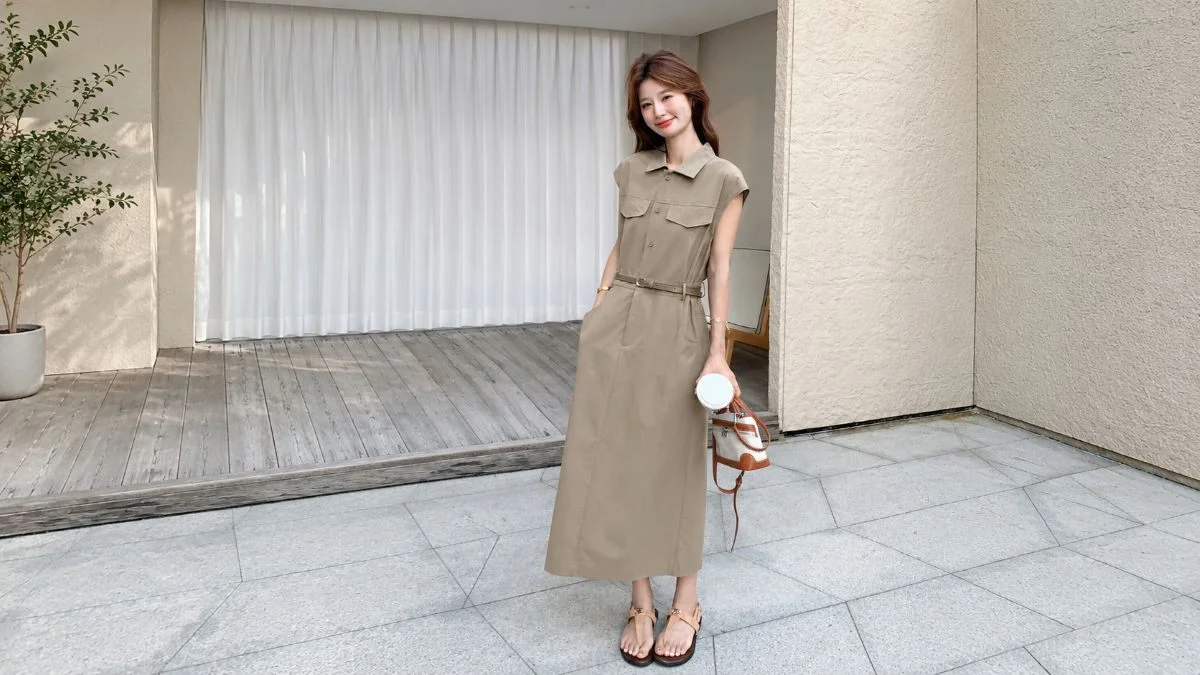 Những mẫu đầm sơ mi đẹp nhất