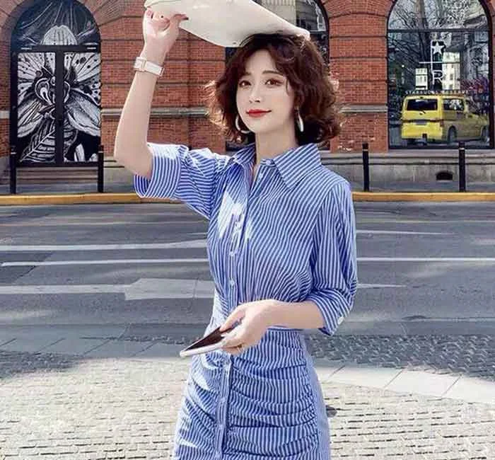 9+ Mẫu Váy Sơ Mi Lụa Đẹp, Thanh Lịch Và Quý Phái Cho Nàng