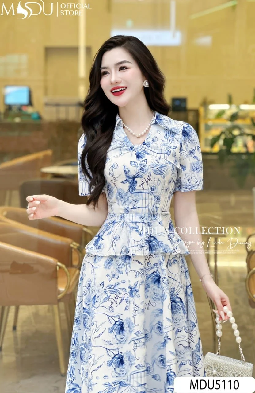 Đầm sơ mi cho người dáng chuẩn
