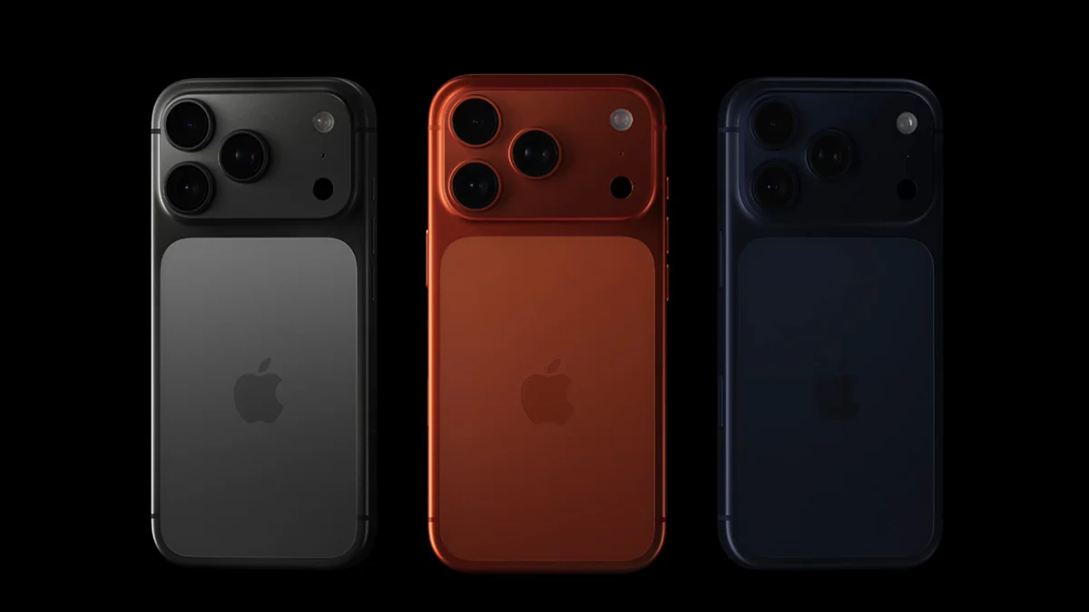 Hình ảnh iPhone 17 Pro Max thực tế, thiết kế ấn tượng