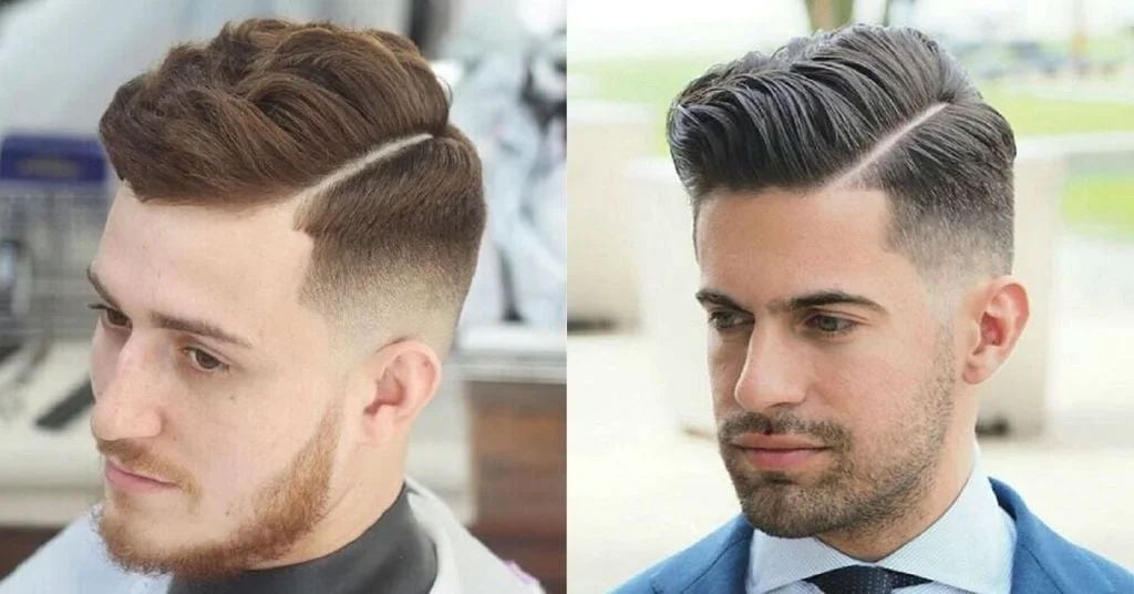 Hai mẫu tóc nam undercut đẹp và thời thượng với đường kẻ vạch nam tính