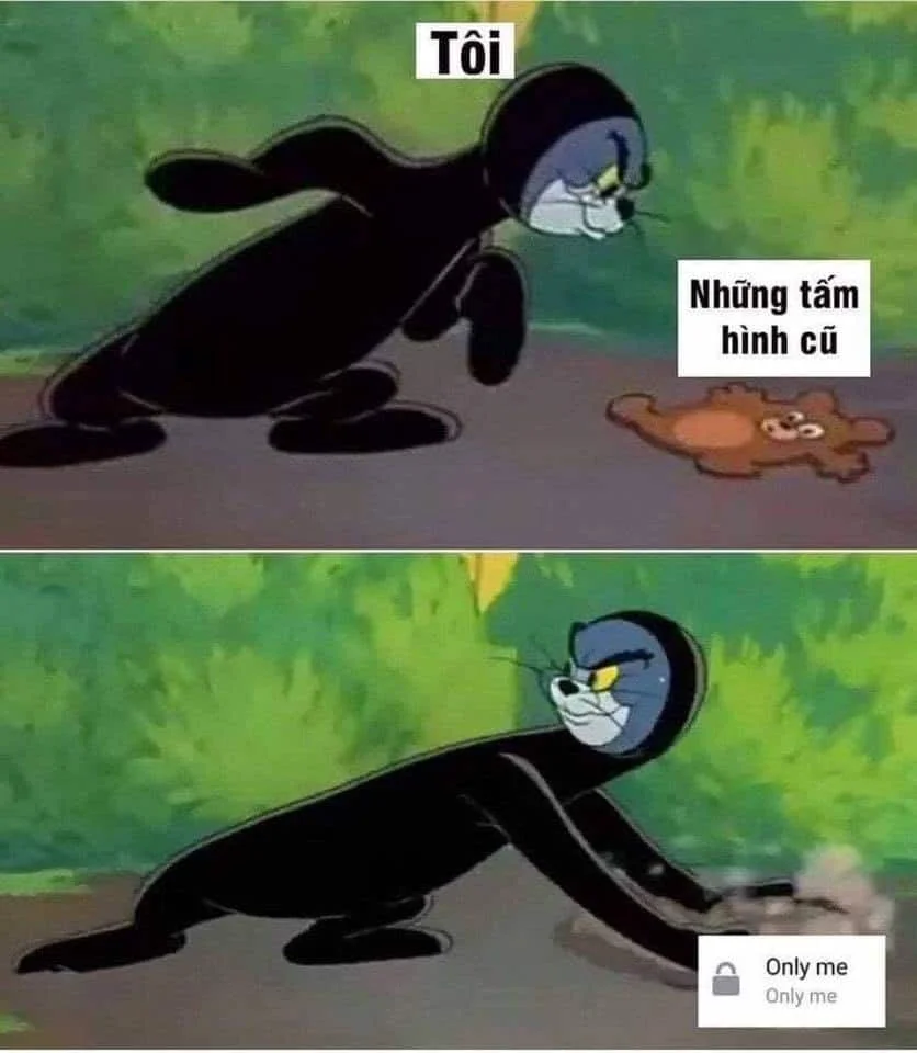 Hình ảnh meme Tom and Jerry siêu hài hước