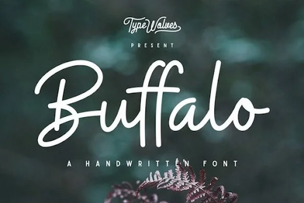 Font chữ Buffalo Handwritten