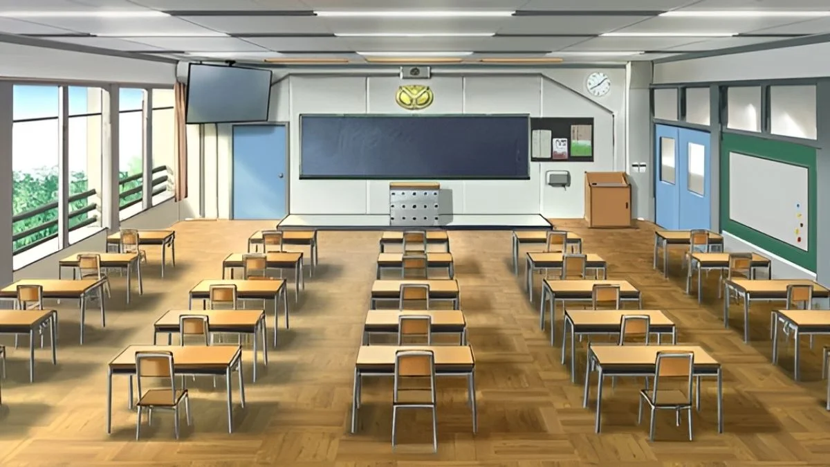 Hình ảnh lớp học Anime (2)