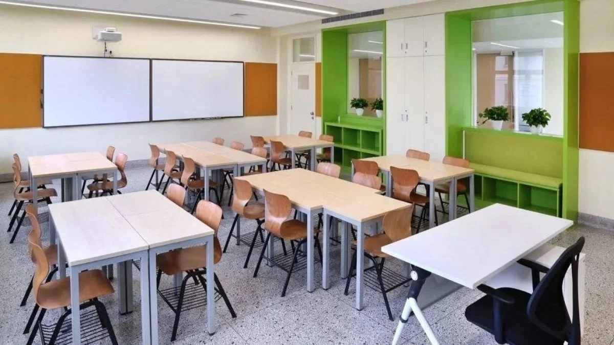 ảnh lớp học đại học sáng tạo