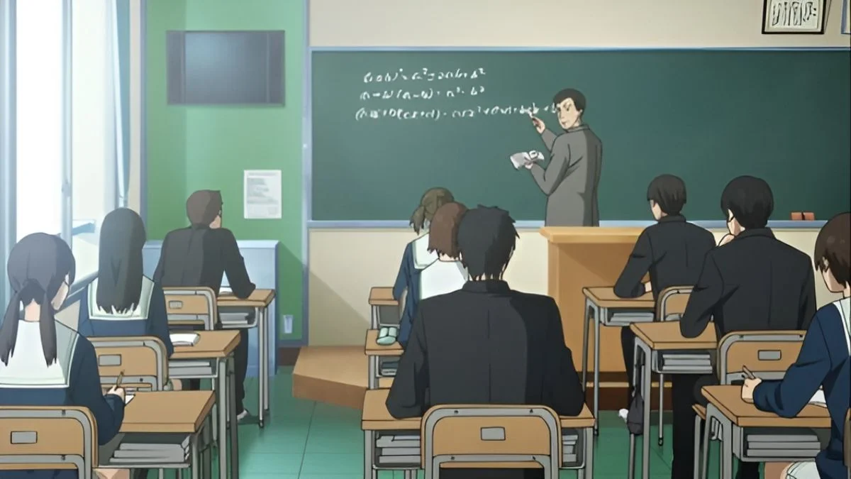 Hình ảnh lớp học Anime (3)