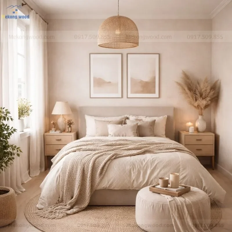 Decor phòng ngủ chill đẹp, thư giãn và dễ áp dụng