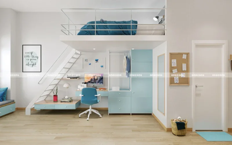 Decor phòng trọ có gác đẹp, tối ưu chi phí và lợi nhuận