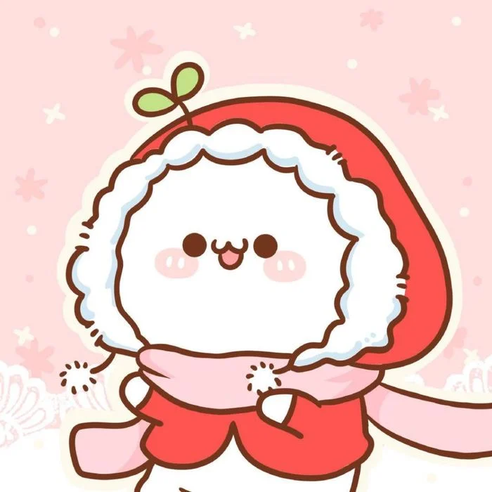 Chú mèo cute mặc bộ đồ hóa trang màu đỏ