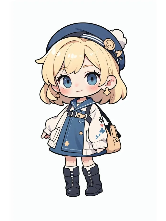 ảnh anime nữ chibi nhỏ nhắn