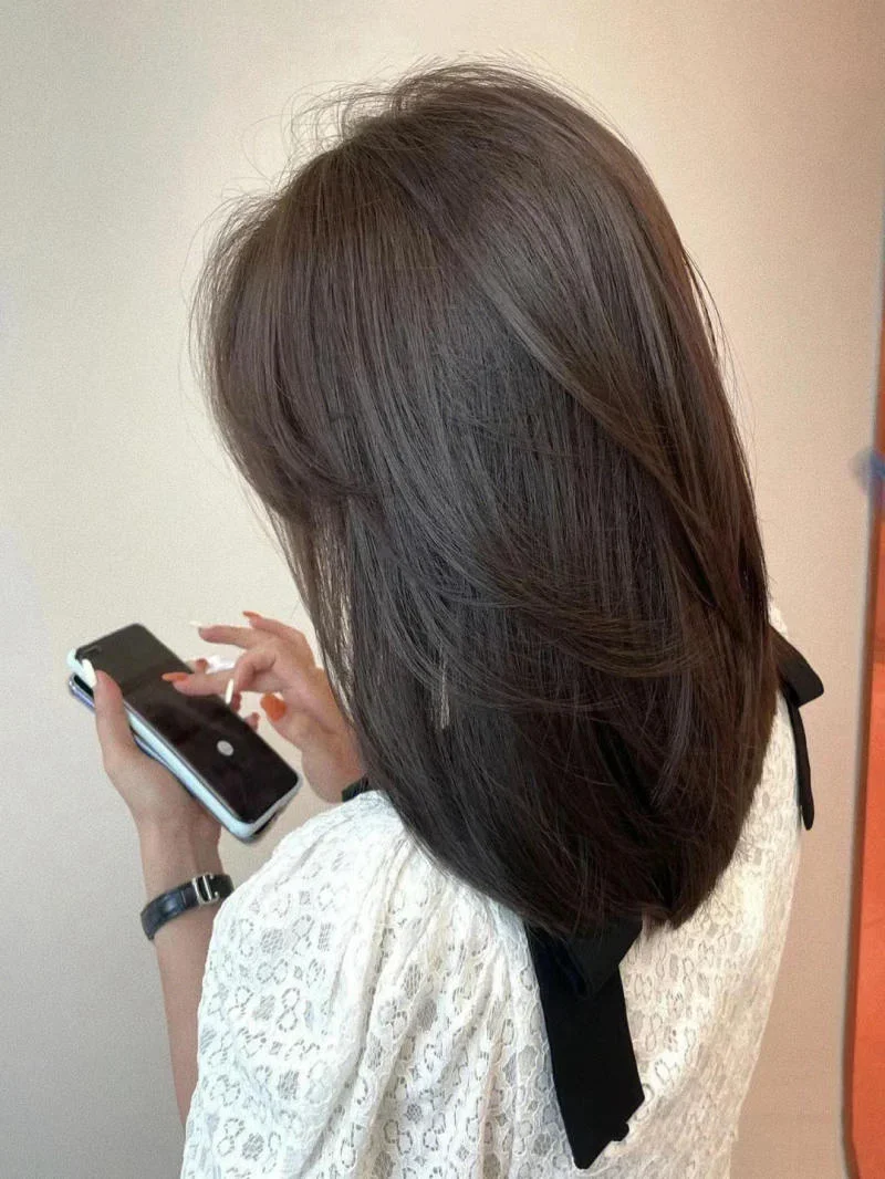Tóc ngang bầu (2)