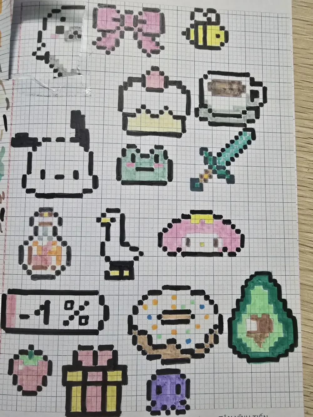 TOP 88+ Hình Pixel Cute Nhỏ HOT Đơn Giản Hello Kitty, Capybara (2)