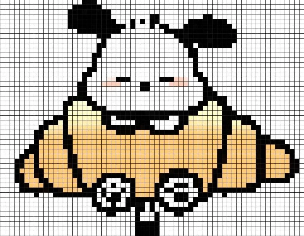 999+ hình tranh Pixel đơn giản, mini cute dễ vẽ theo ô vuông (9)