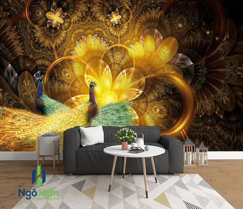 599+ Mẫu tranh dán tường 3d đẹp, độ sắc nét và chân thật cao