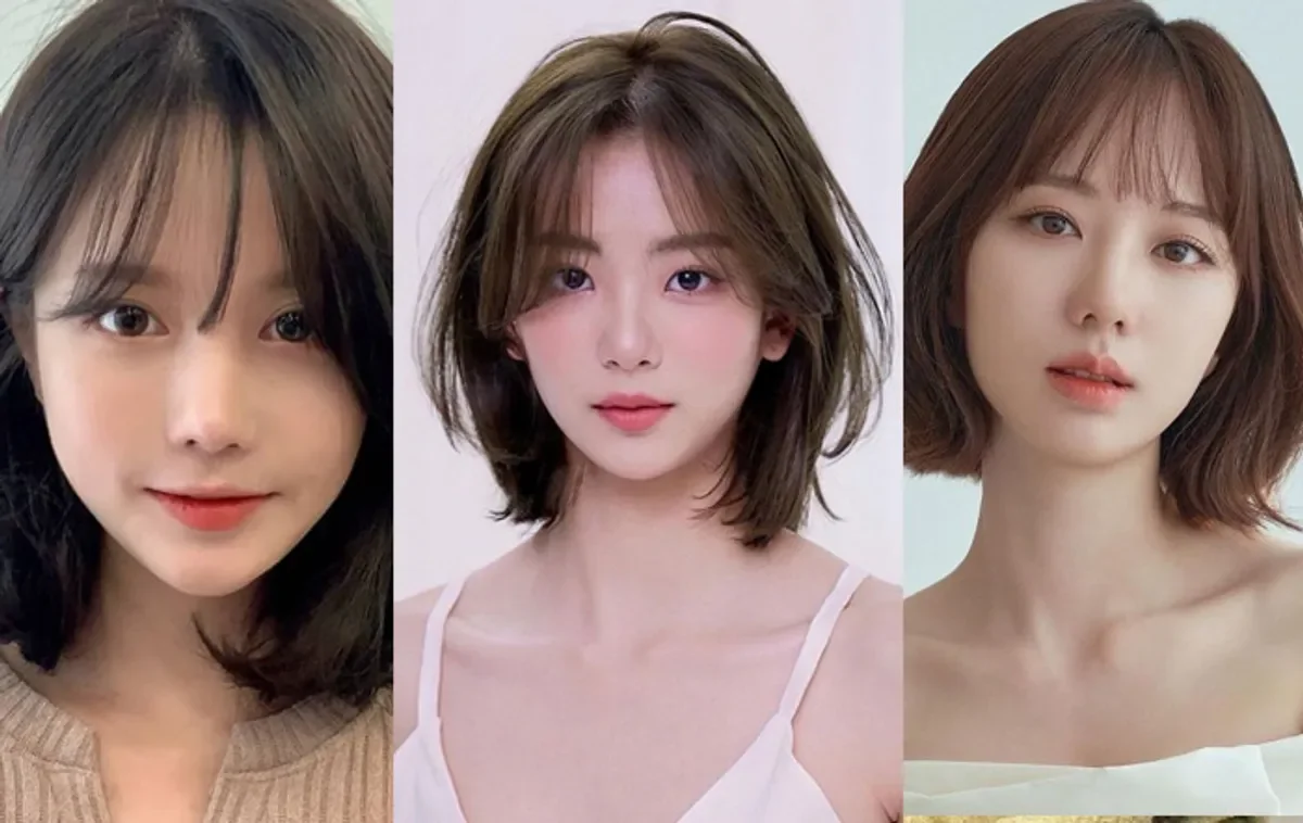 Các kiểu tóc ngắn ngang vai Hàn Quốc đẹp
