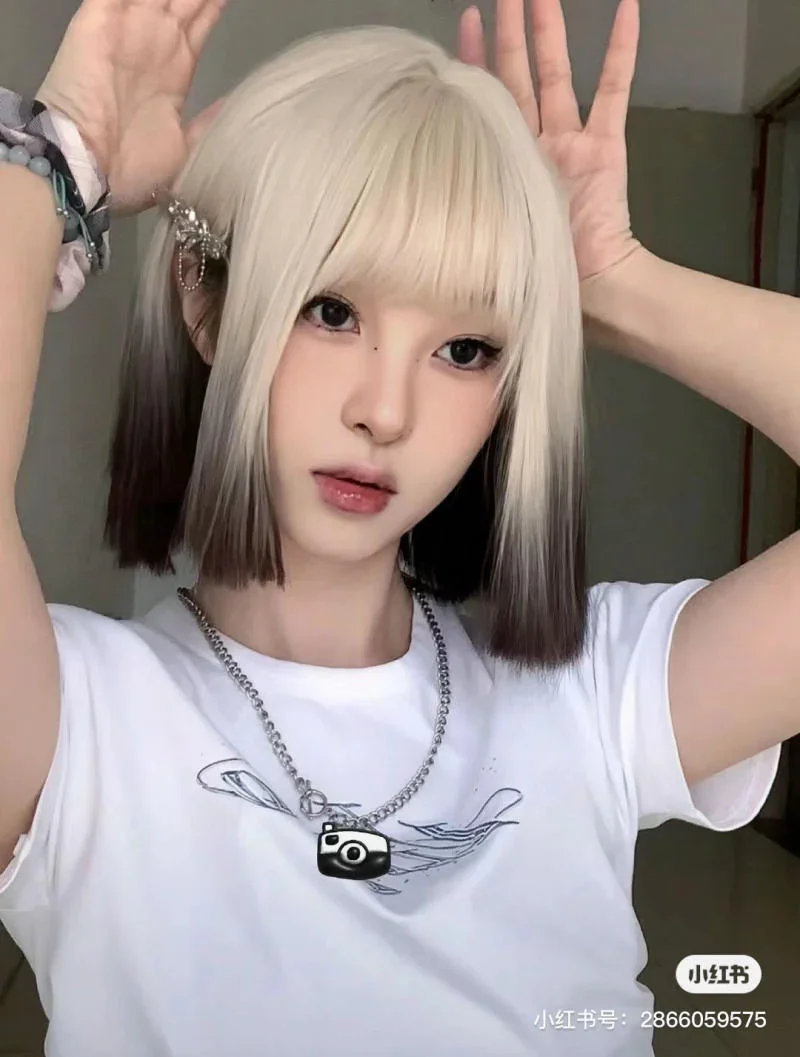 Tóc ngắn cắt bằng