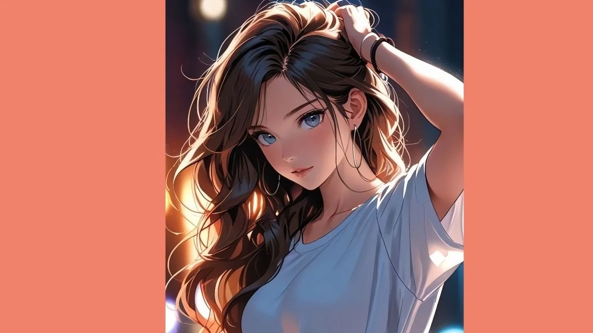 Hình vẽ tranh anime nữ ngầu 4k