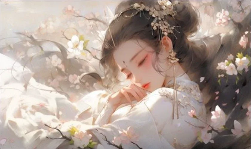 Hình nền anime các nhân vật nữ cổ trang
