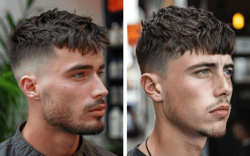 Tóc nam Textured undercut