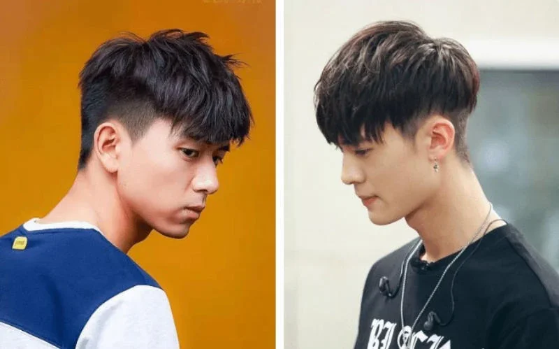 Tóc nam undercut ngắn Hàn Quốc