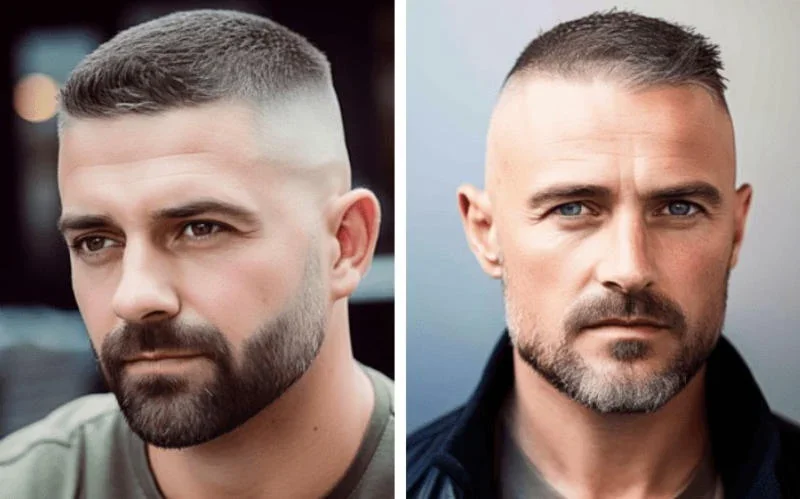 Tóc nam undercut fade ngắn