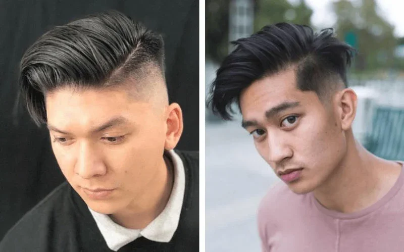 Tóc nam undercut Hipster