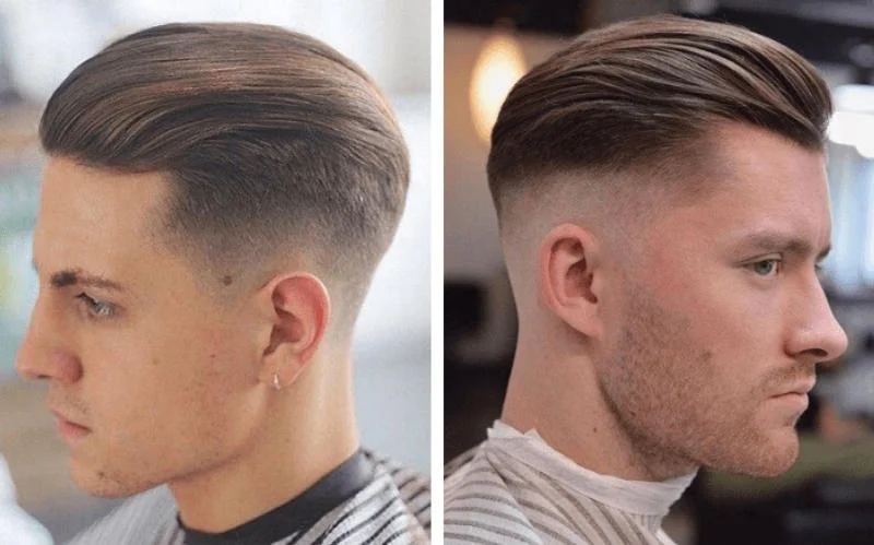 Tóc nam undercut basic