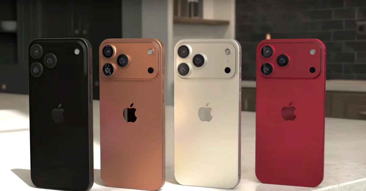 iPhone 17 Pro Max vượt trội hơn iphone 17 Pro nhờ tính năng pin khủng