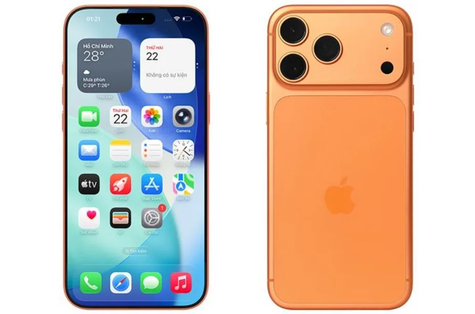 Giá màu iPhone 17 Pro Max thay đổi sau 2 tháng ra mắt