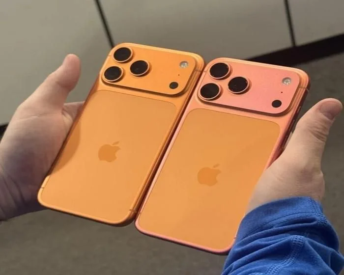 So sánh hai mẫu iPhone 17 màu cam