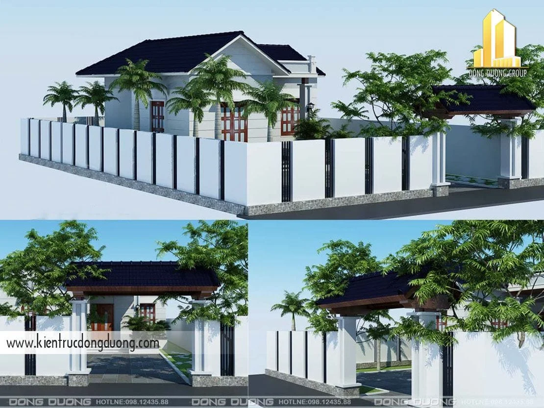 mẫu nhà cấp 4 đẹp giá rẻ 300 triệu