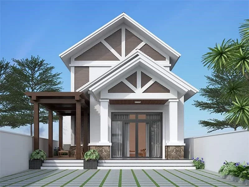 Nhà cấp 4 có gác lửng là kiểu thiết kế được nhiều người ưa chuộng, đặc biệt là những gia đình sở hữu mảnh đất có diện tích nhỏ hẹp, cần thêm không gian sống