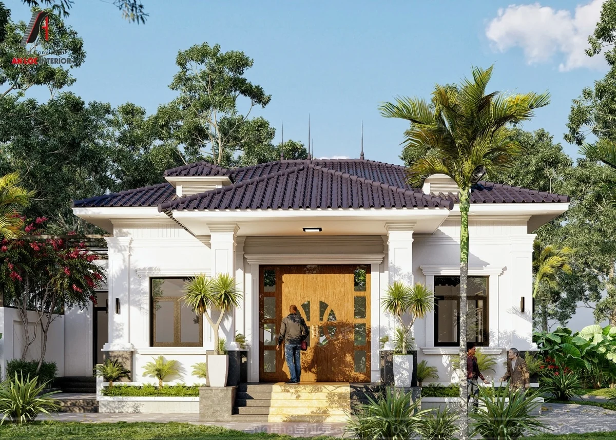 Mẫu nhà mái thái cấp 4 được ưa chuộng ở nông thôn