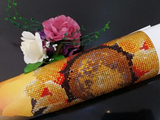 Tranh đính đá trang trí nhà vừa đẹp vừa “sang chảnh”, chị em nên xem làm ngay - 8